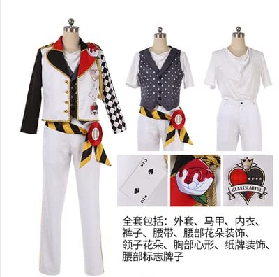 ハーツラビュル寮服　コスプレ　デュース・スペード Amazon.co.jp: ツイステッドワンダーランド ハーツラビュル寮